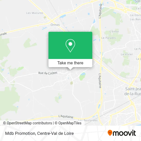 Mdb Promotion map
