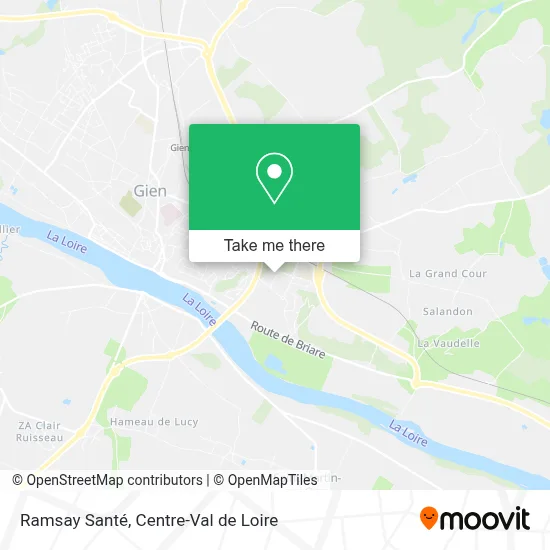 Ramsay Santé map