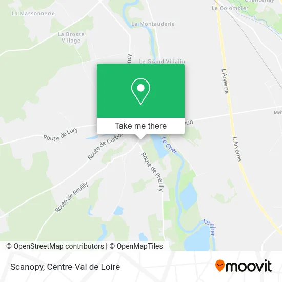 Scanopy map