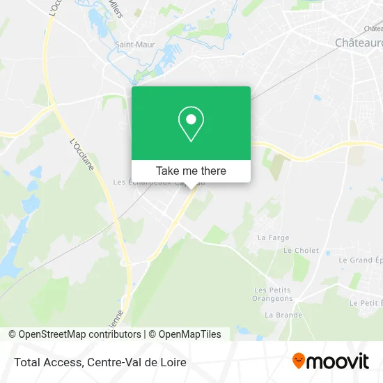 Total Access map