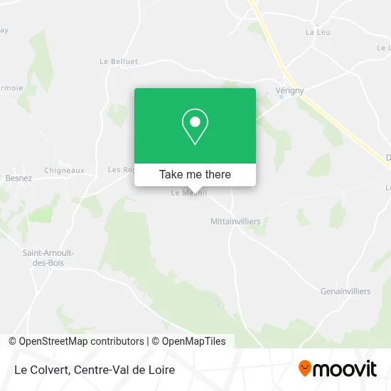 Le Colvert map