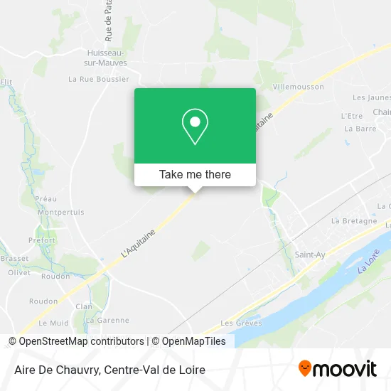 Aire De Chauvry map
