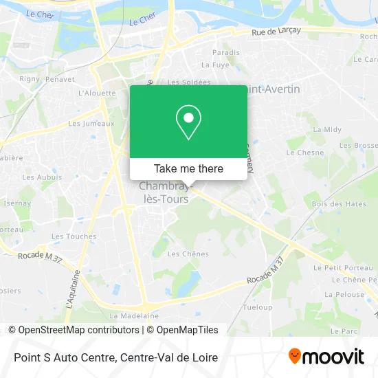 Point S Auto Centre map