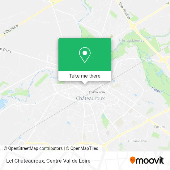 Lcl Chateauroux map