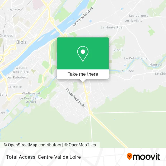 Total Access map