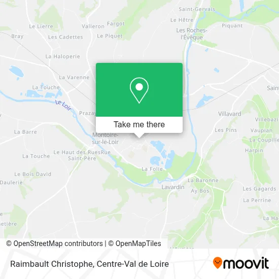 Mapa Raimbault Christophe