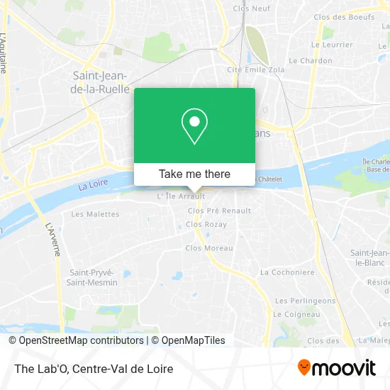 The Lab'O map