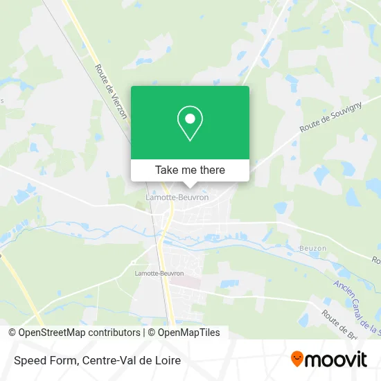 Speed Form map