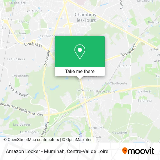 Amazon Locker - Muminah map