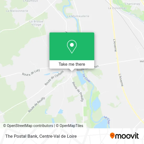 La Banque Postale map