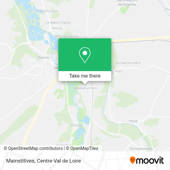 Mainstitives map