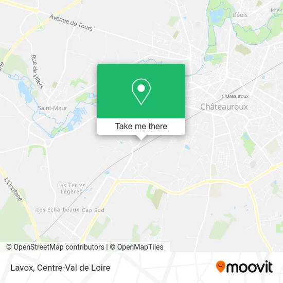 Lavox map