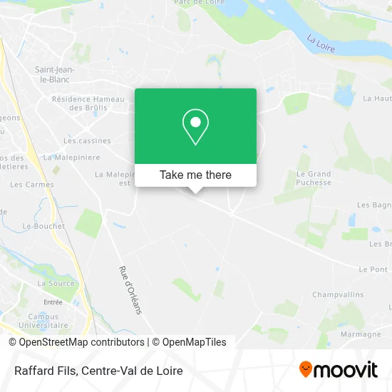 Mapa Raffard Fils