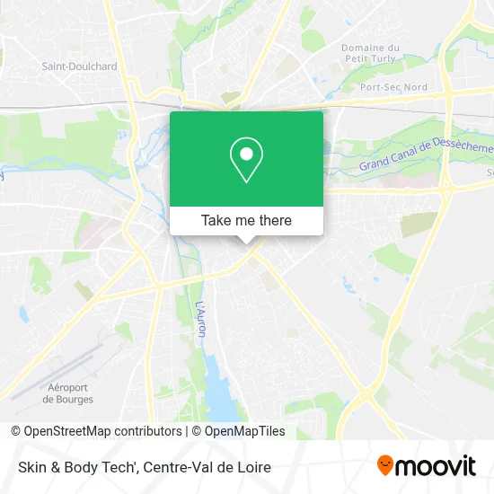 Skin & Body Tech' map