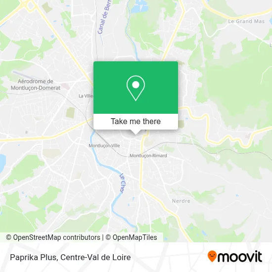 Paprika Plus map