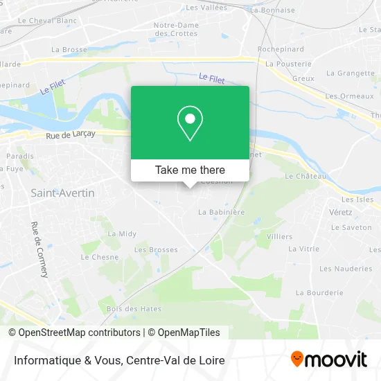 Informatique & Vous map