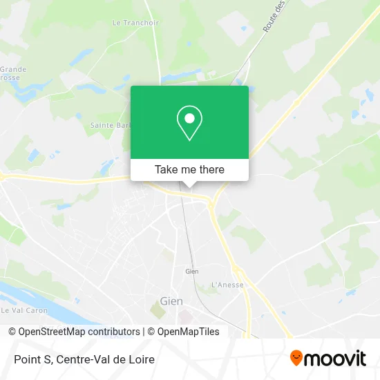 Point S map
