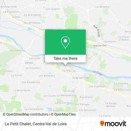 Le Petit Chalet map
