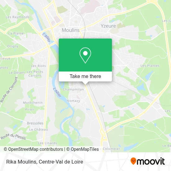 Rika Moulins map