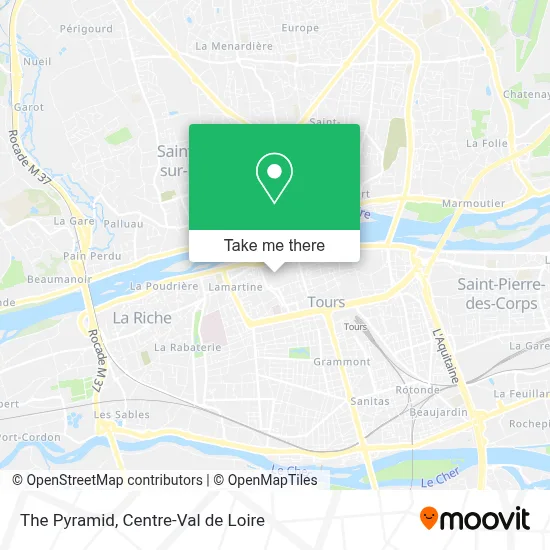 La Pyramide map