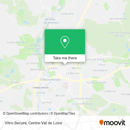 Vitro-Secure map