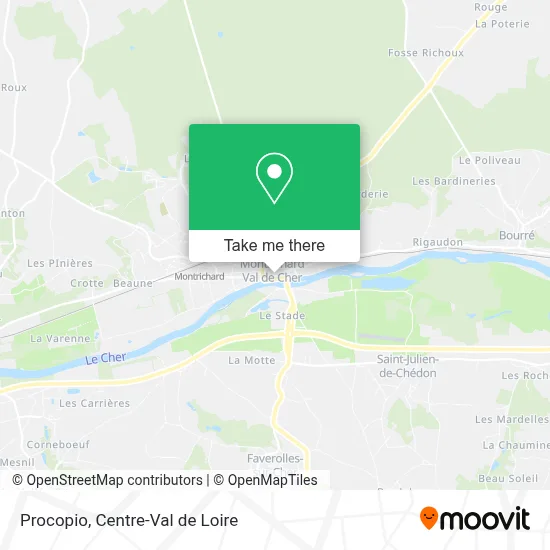 Procopio map