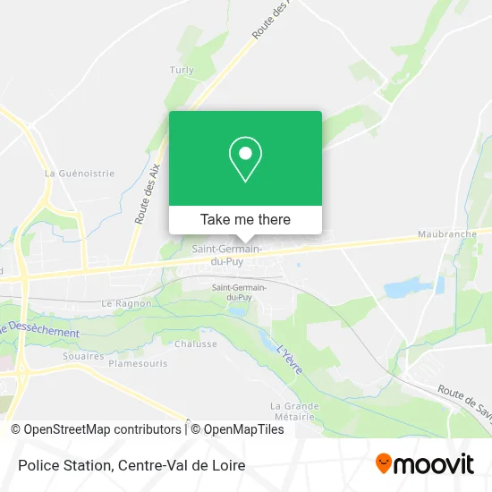 Poste De Police map
