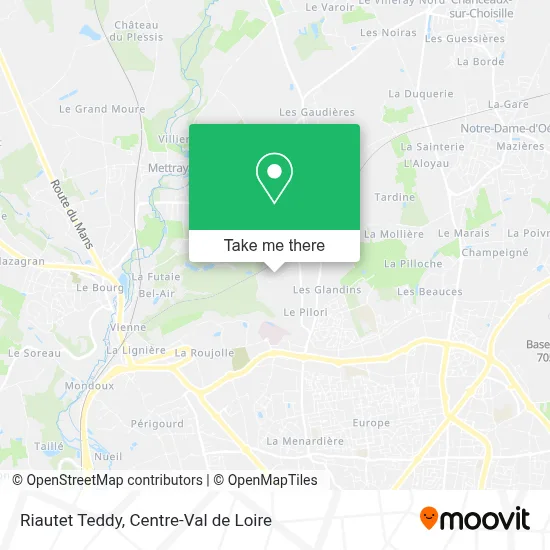 Riautet Teddy map