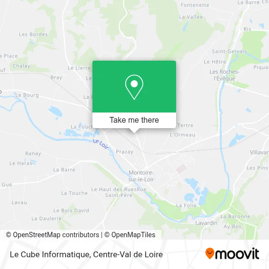 Le Cube Informatique map