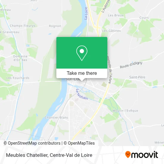 Meubles Chatellier map