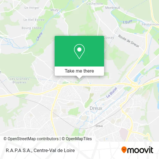 R.A.P.A S.A. map