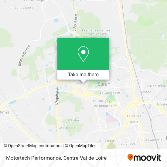 Motortech Performance map