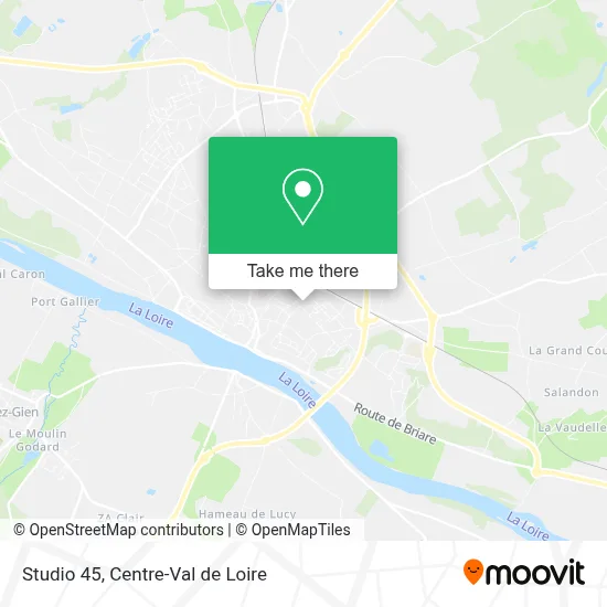 Studio 45 map