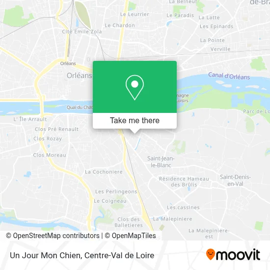 Un Jour Mon Chien map