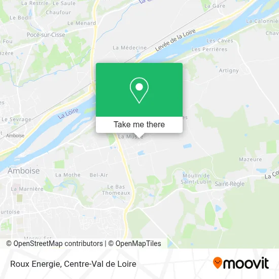 Roux Energie map