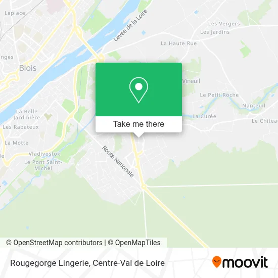 Rougegorge Lingerie map