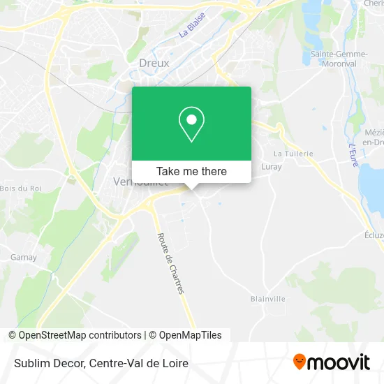 Sublim Decor map