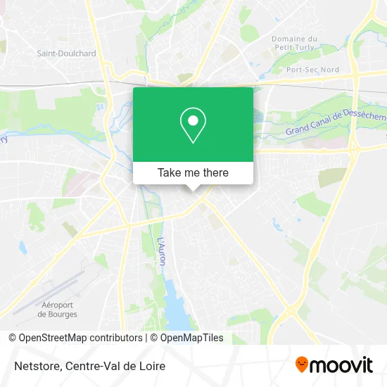 Netstore map