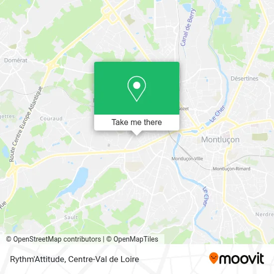 Rythm'Attitude map