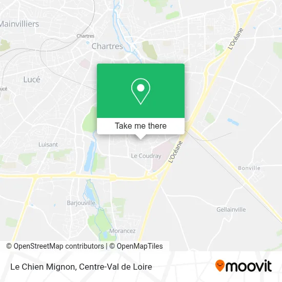 Le Chien Mignon map