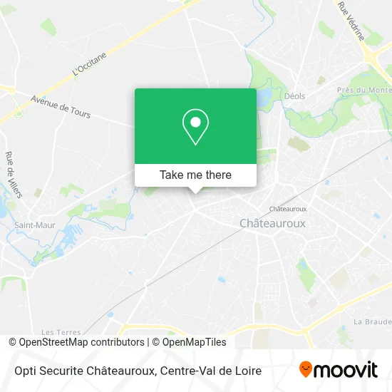 Opti Securite Châteauroux map