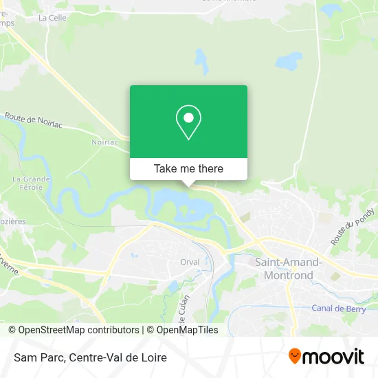 Sam Parc map