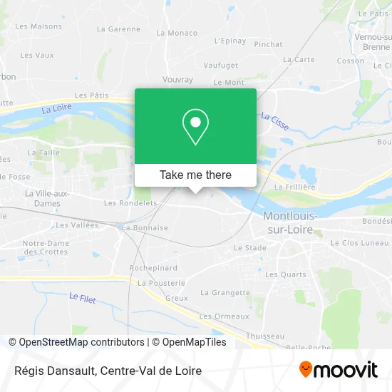 Régis Dansault map