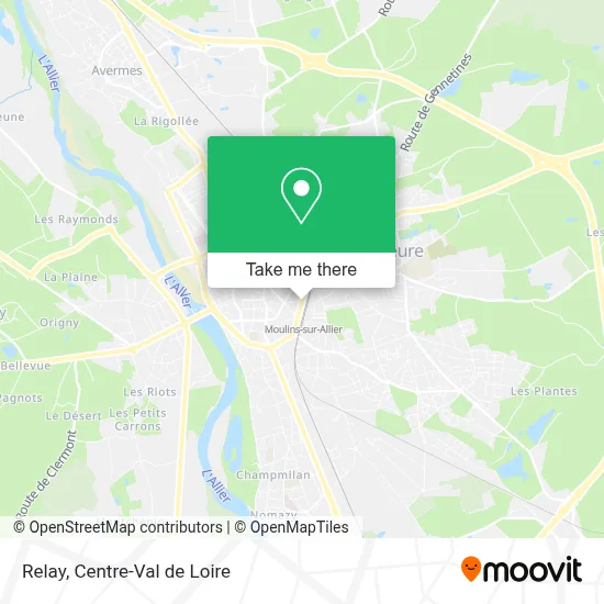 Relay map