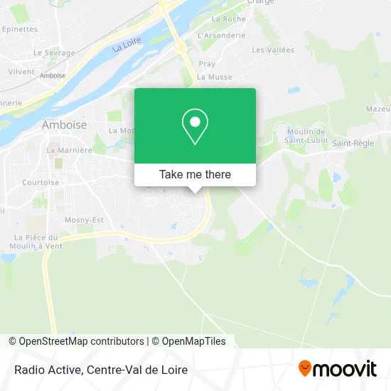 Radio Active map