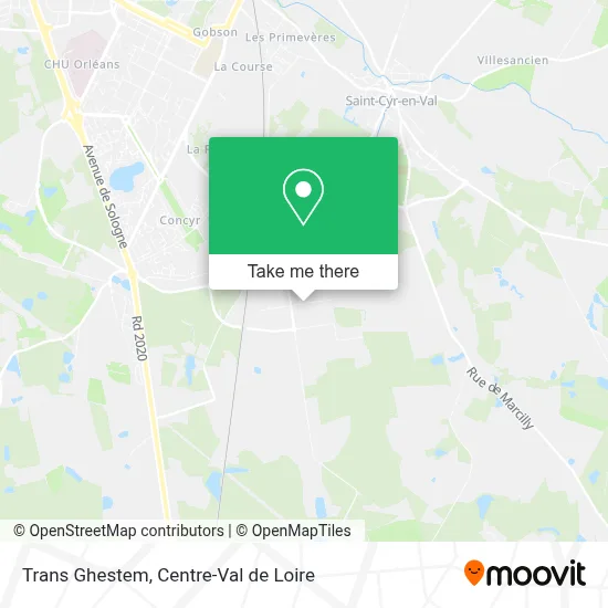 Trans Ghestem map