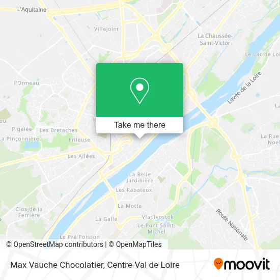 Max Vauche Chocolatier map