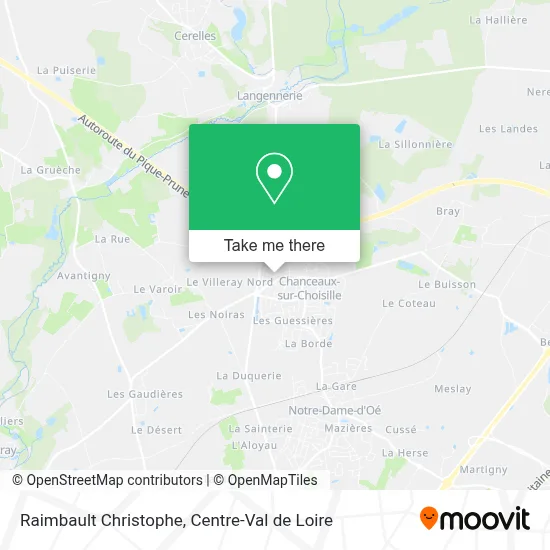 Raimbault Christophe map