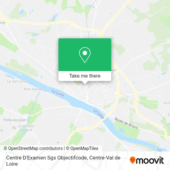 Centre D'Examen Sgs Objectifcode map