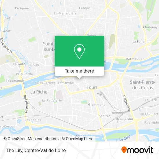 Le Lys map